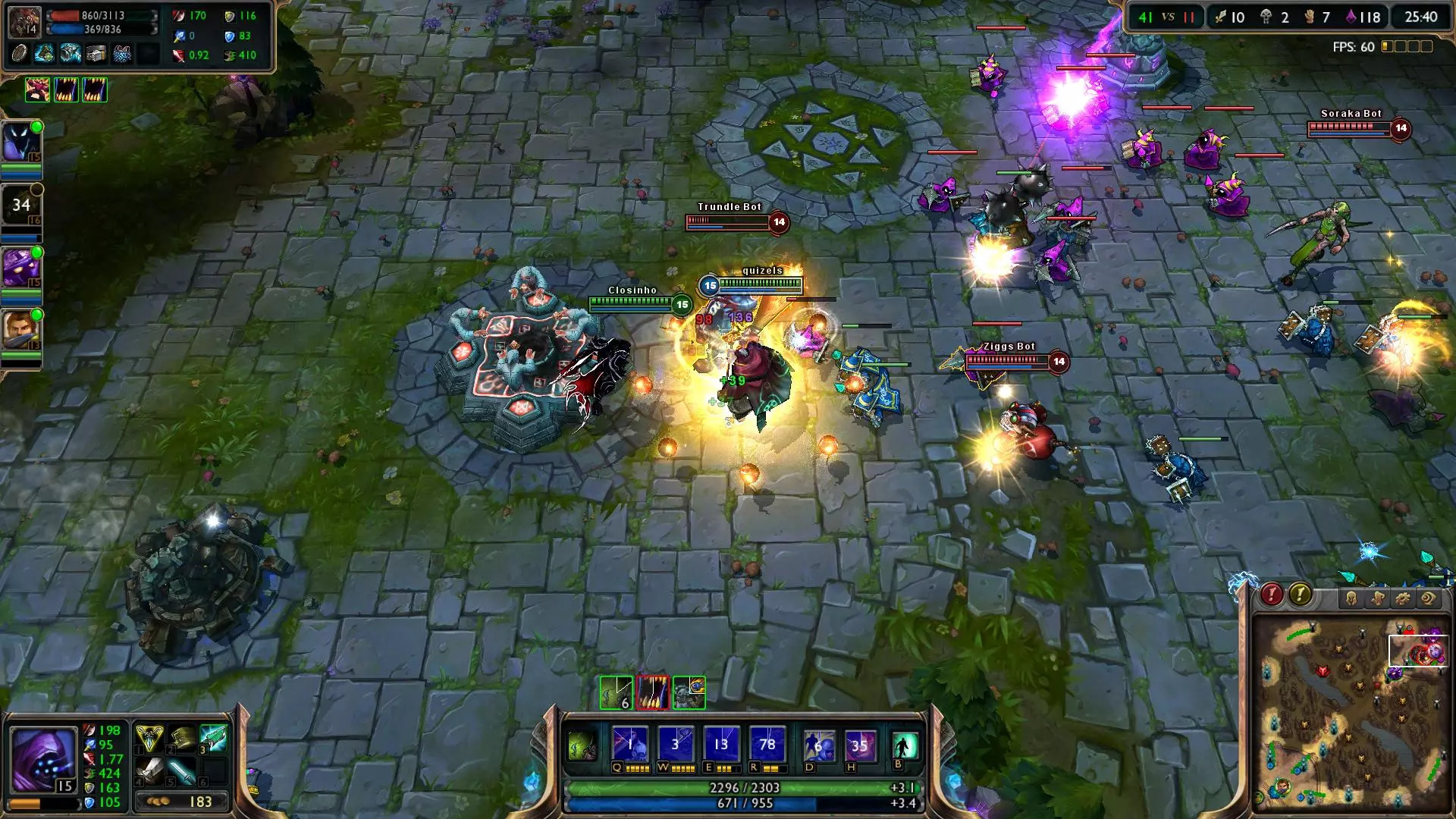 Another screenshot of League of Legends gameplay